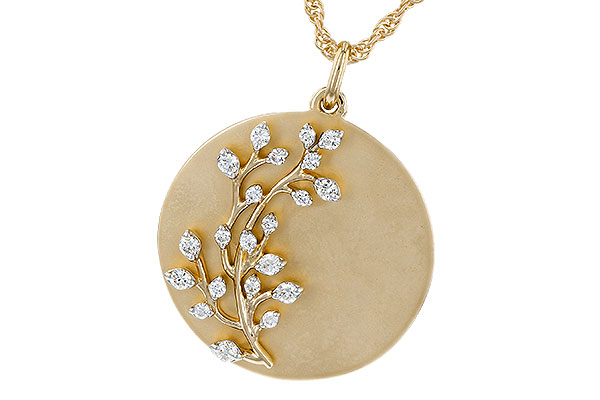 E311-28030: NECKLACE .24 TW