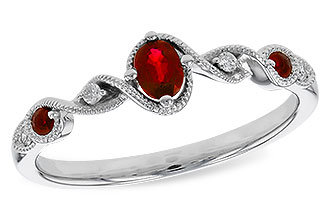 E311-29885: LDS RG .27 TW RUBY .31 TGW