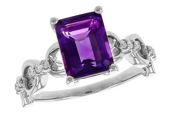 E311-34385: LDS RG 1.95 AMETHYST 2.05 TGW (9x7MM AMY)