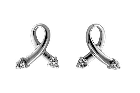 F036-81648: EARRINGS .07 TW