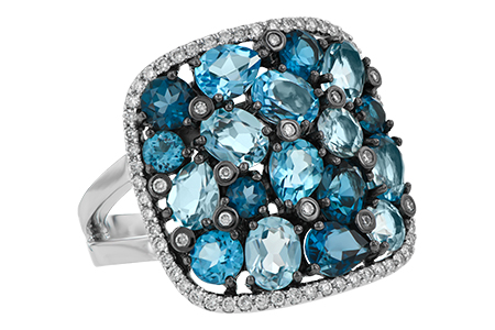 F224-05303: LDS RG 3.67 BLUE TOPAZ 3.94 TGW