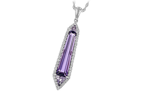 F225-83539: NECK 2.62 AMETHYST 2.85 TGW