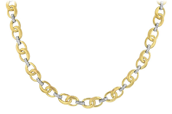 F225-88921: NECKLACE .60 TW (17 INCHES)