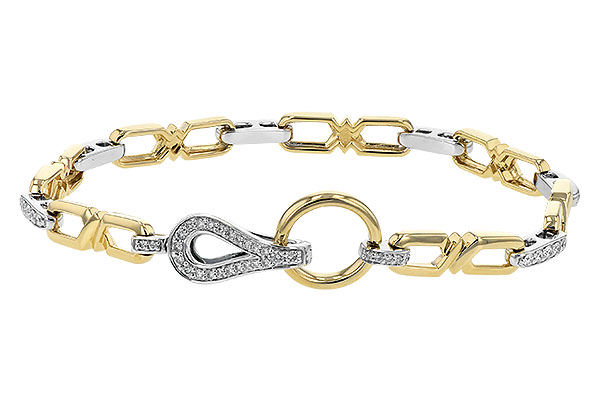 F225-90775: BRACELET .62 TW