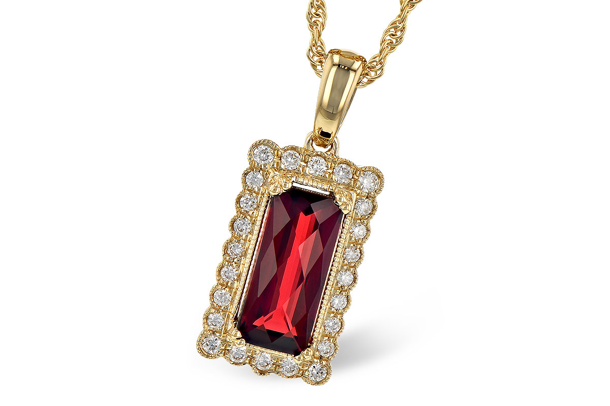 F309-47130: NECK 1.80 GARNET 1.95 TGW