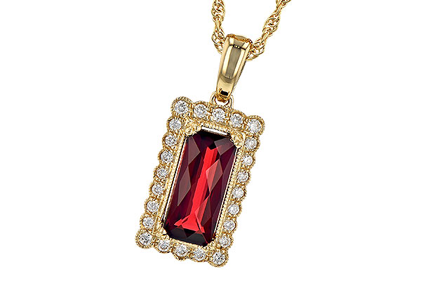 F309-47130: NECK 1.80 GARNET 1.95 TGW