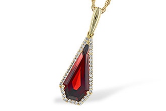 F309-48003: NECK 4.00 GARNET 4.17 TGW