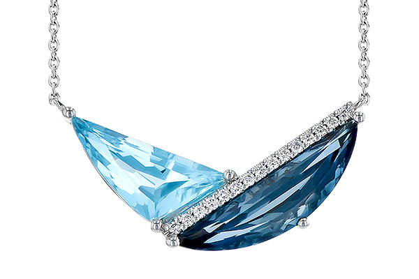 F309-48966: NECK 4.66 BLUE TOPAZ 4.75 TGW
