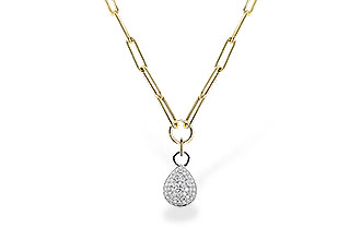 F310-37175: NECKLACE 1.26 TW (17 INCHES)
