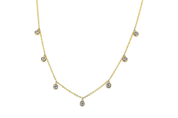 F310-44403: NECKLACE .32 TW (18")