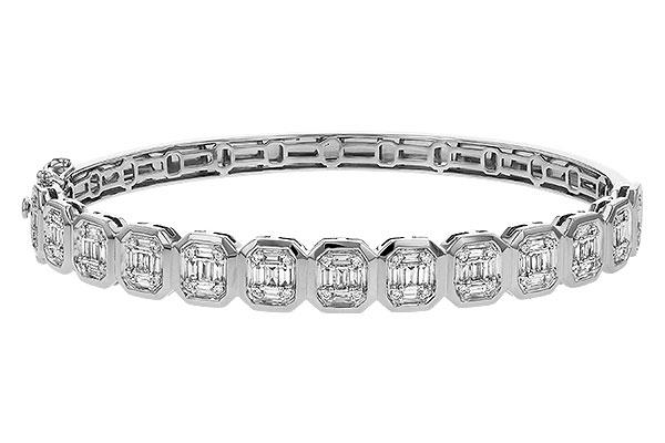 F311-28066: BANGLE .81 TW BAGUETTE 1.00 TW