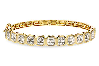F311-28066: BANGLE .81 TW BAGUETTE 1.00 TW