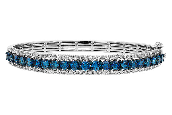 F311-32603: BANGLE 4.05 BLUE DIAS 5.50 TW