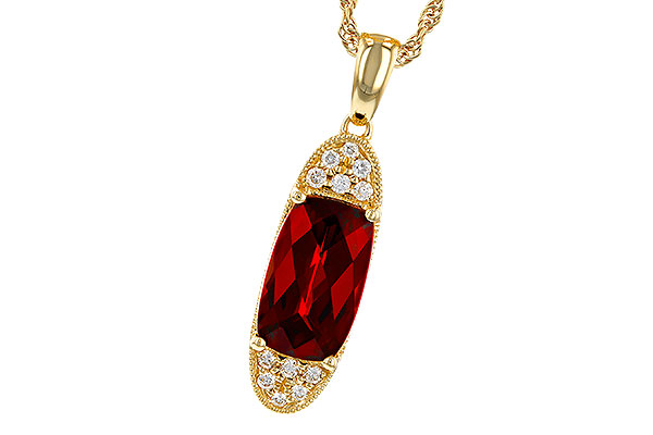 F311-34375: NECK 2.45 GARNET 2.55 TGW