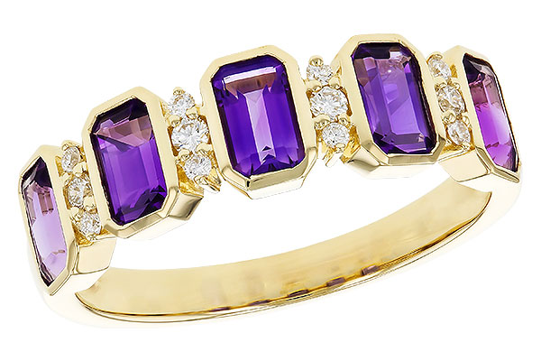 F311-36212: LDS RG 1.18 TW AMETHYST 1.30 TGW