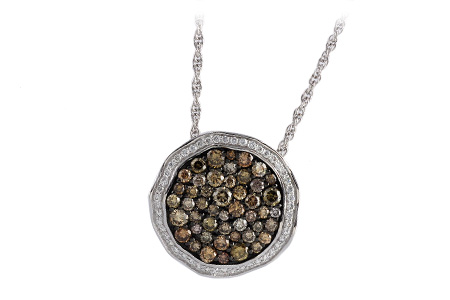 G222-23503: NECK 1.33 MULTI-COLOR DIAS 1.56 TW
