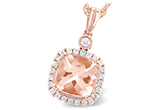 G223-11684: NECK 1.09 MORGANITE 1.26 TGW (7MM MORG)