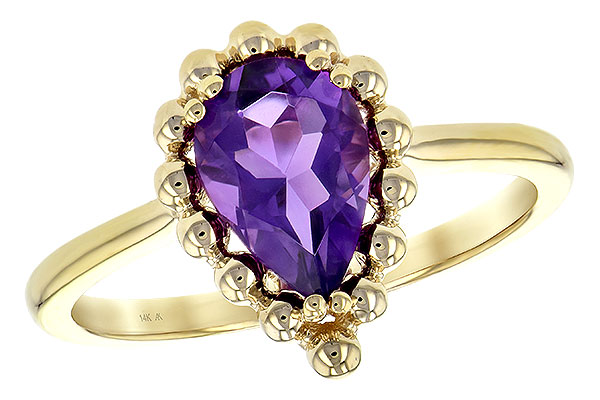 G225-86248: LDS RING 1.06 CT AMETHYST