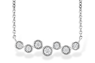 G226-79903: NECKLACE .13 TW