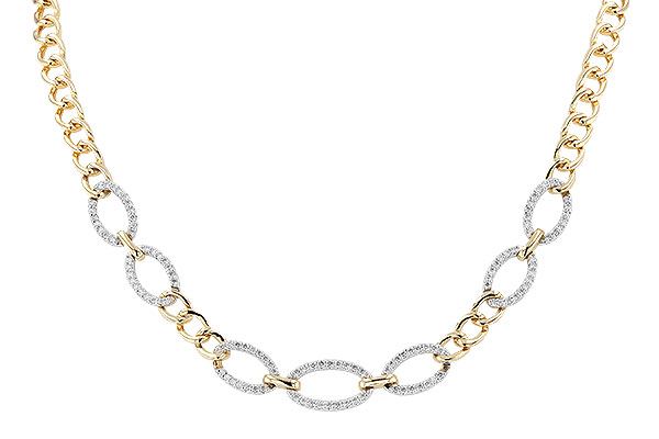G310-38948: NECKLACE 1.12 TW (17 INCHES)