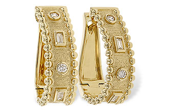 G310-43503: EARRINGS .09 BAG .18 TW