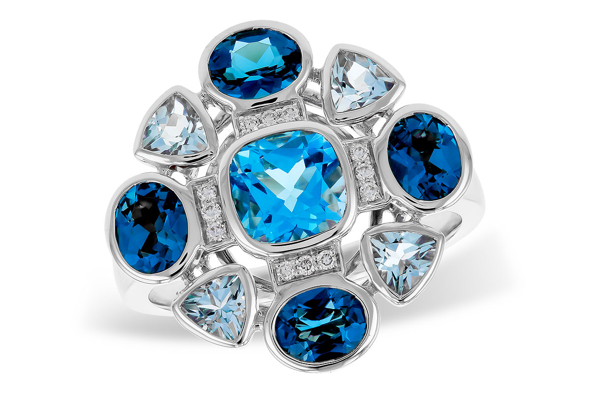 G311-30739: LDS RG 3.19 TW BLUE TOPAZ 3.25 TGW