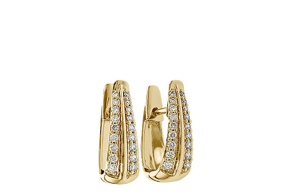 G311-30775: EARRINGS .25 TW