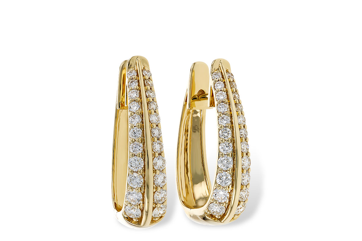 G311-30803: EARRINGS 1.00 TW