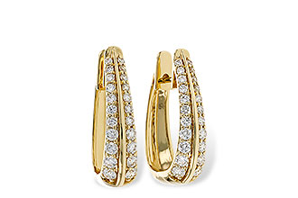 G311-30803: EARRINGS 1.00 TW