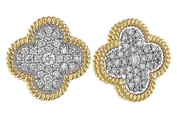 G311-32603: EARRINGS .50 TW