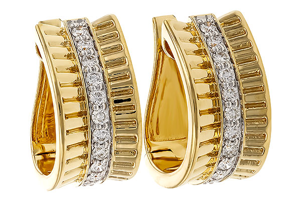 G311-33475: EARRINGS .28 TW