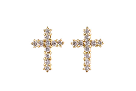 H036-80784: EARRINGS .15 TW
