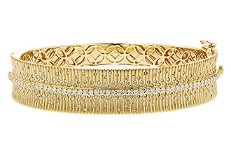 H221-28057: BANGLE BRACELET 1.94 TW (63X54MM)