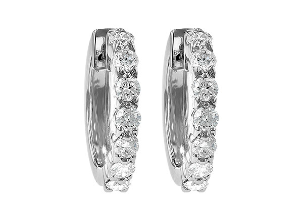 H222-21657: EARRINGS 1.00 CT TW