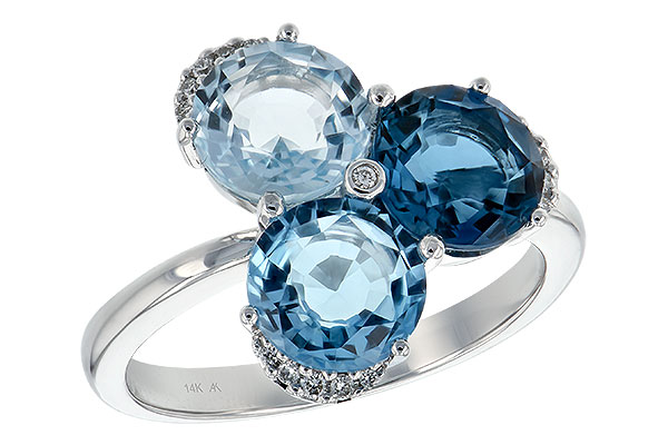 H225-83539: LDS RG 4.02 BLUE TOPAZ 4.07 TGW