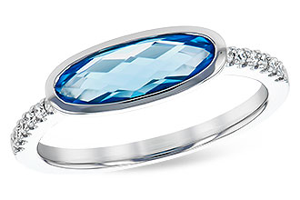 H309-48975: LDS RG 1.30 BLUE TOPAZ 1.40 TGW