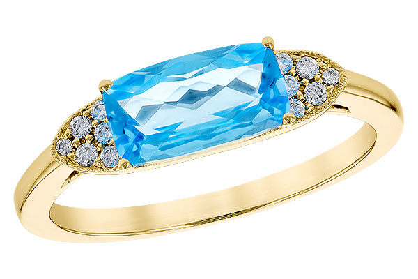 H310-37093: LDS RG 1.44 BLUE TOPAZ 1.52 TGW