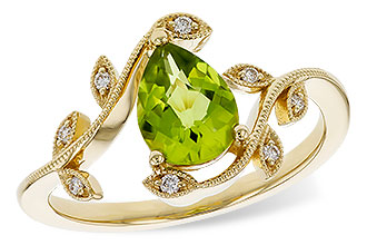 H311-29884: LDS RG 1.16 PERIDOT 1.22 TGW (8x6MM PER)