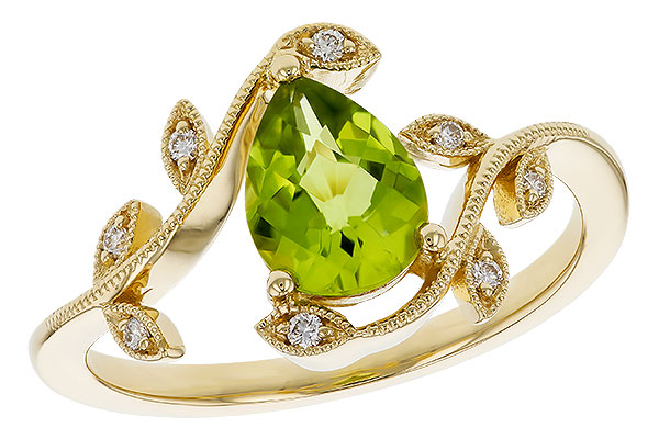 H311-29884: LDS RG 1.16 PERIDOT 1.22 TGW (8x6MM PER)