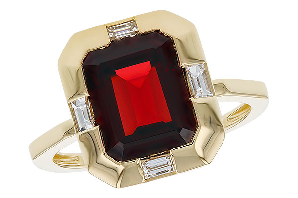 H311-31693: LDS RG 3.65 GARNET 3.82 TGW (10x8MM GAR)
