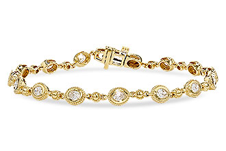 H311-35348: BRACELET 1.25 TW OVAL DIAS (7")