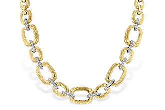 K043-09893: NECKLACE .48 TW (17 INCHES)