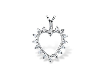 K043-12621: HEART PENDANT .23 TW