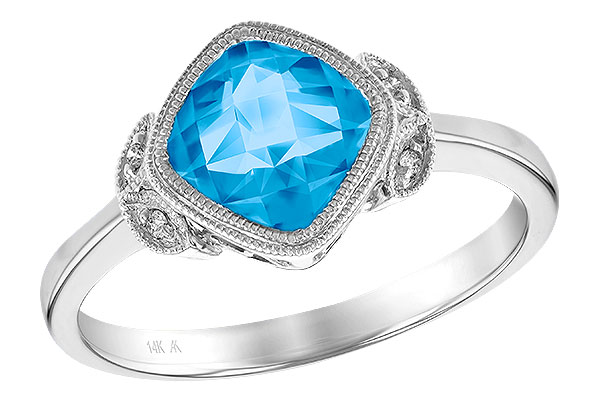 K223-16221: LDS RG 1.63 BLUE TOPAZ 1.65 TGW