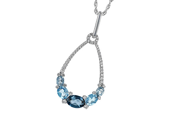 K224-04402: NECK 1.76 BLUE TOPAZ 1.96 TGW