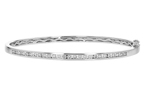 K225-87130: BANGLE BRACELET 1.00 TW