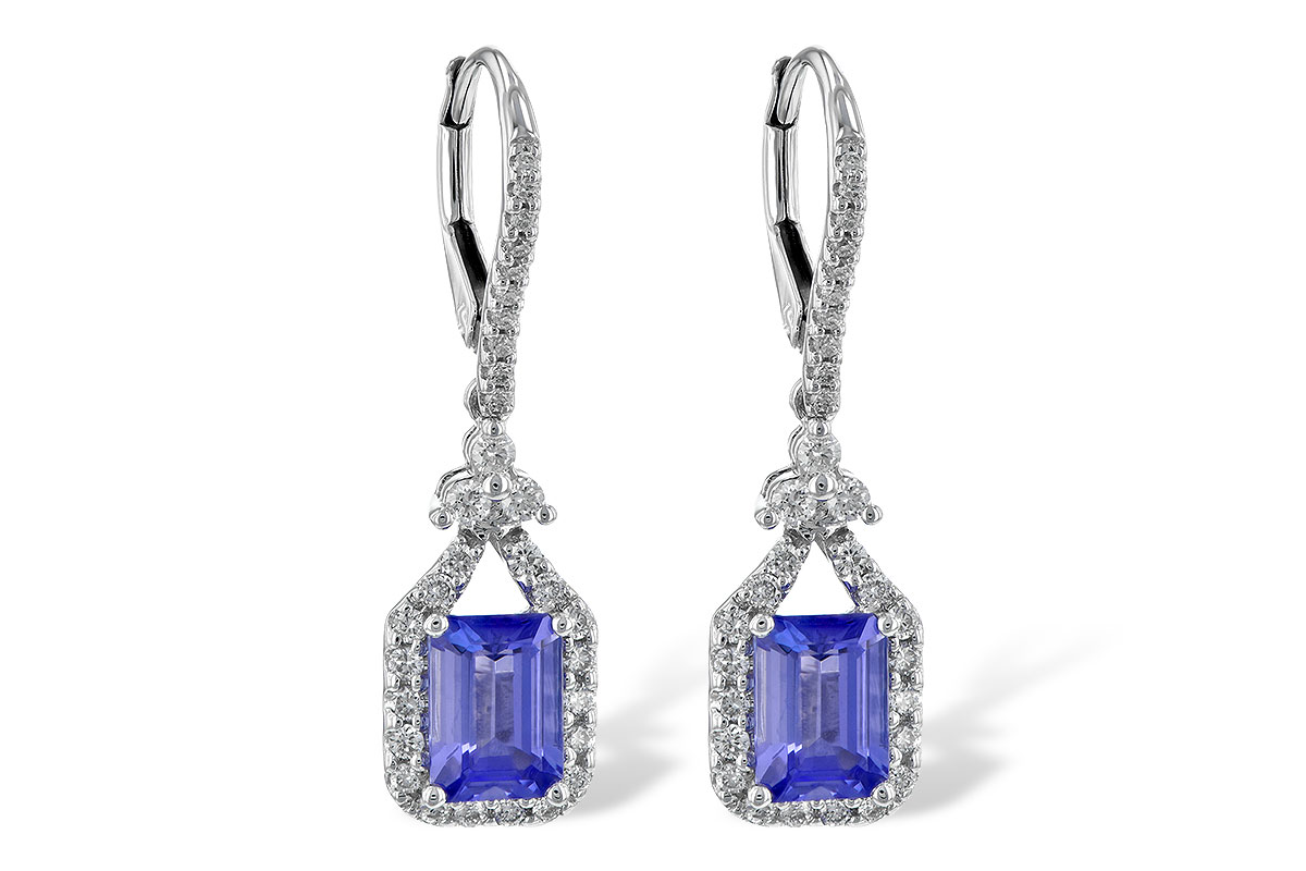 K226-73502: EARR 1.60 TW TANZANITE 2.08 TGW