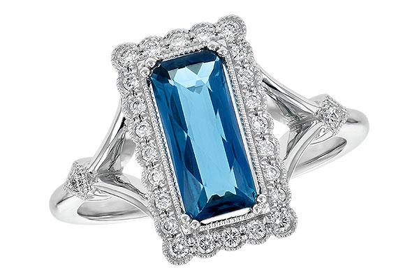 K226-78984: LDS RG 1.58 LONDON BLUE TOPAZ 1.75 TGW