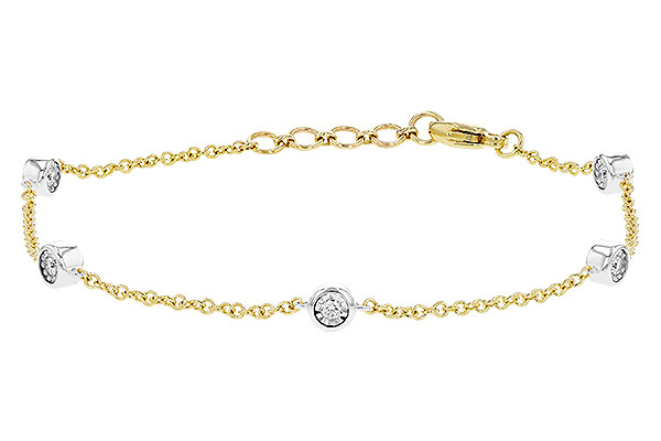 K309-53466: BRACELET .25 TW (7.25")