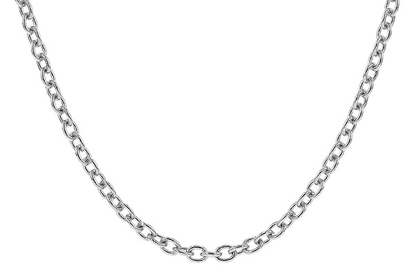K310-43484: CABLE CHAIN (20", 1.3MM, 14KT, LOBSTER CLASP)